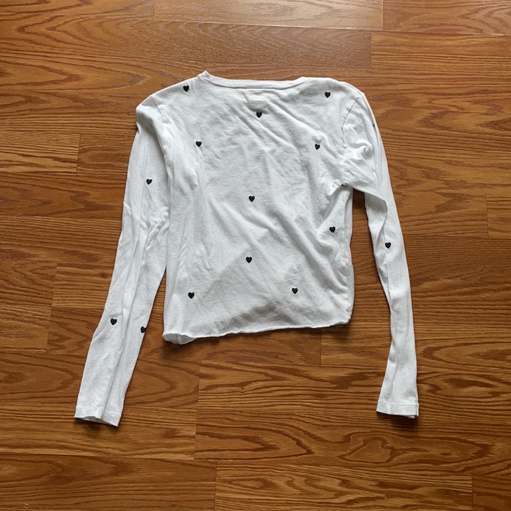 Pink cropped L/S top - Picture 2 of 4